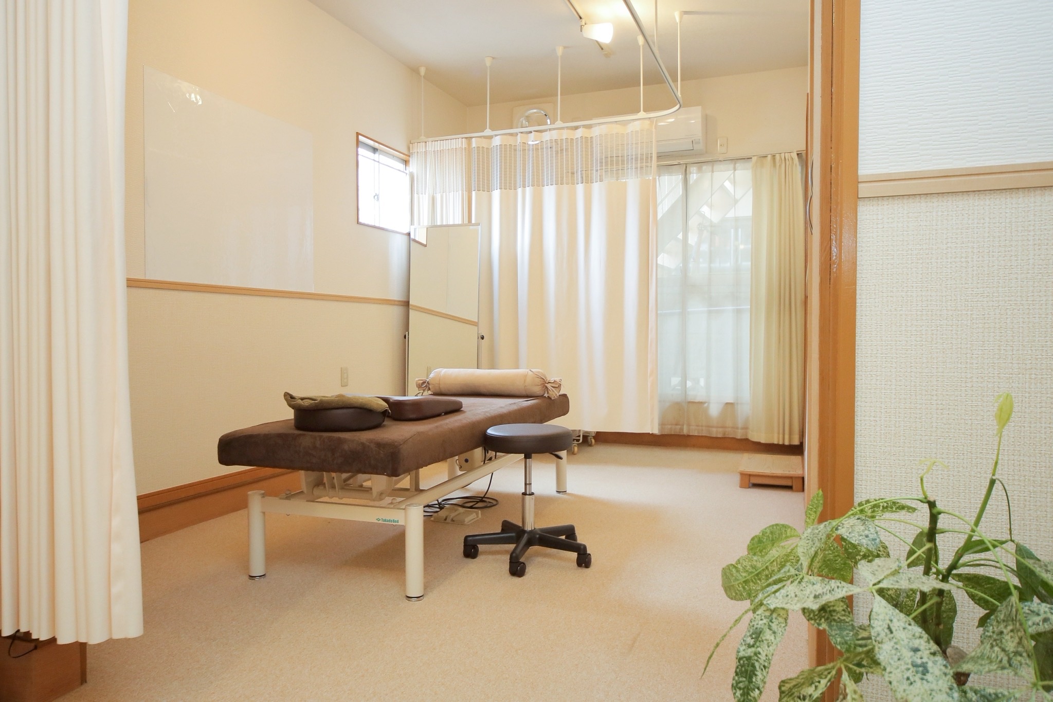 リラックスできる施術環境